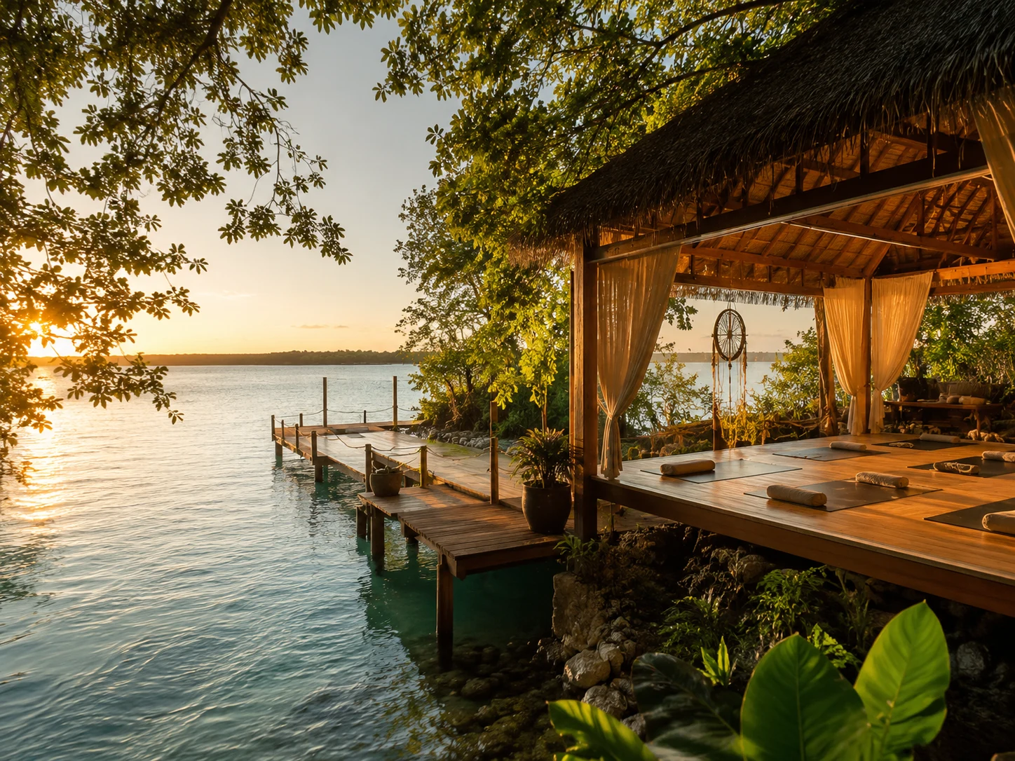 Representative holistic imagery for Kapok Bacalar Wellness