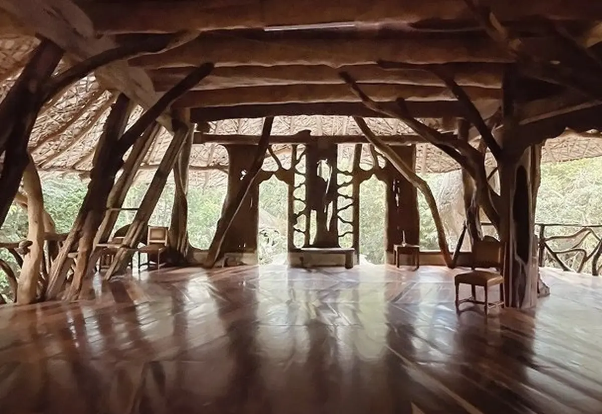 Workshop space at Akalki Holistic Center