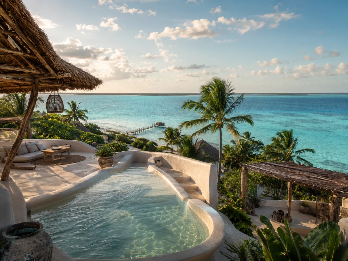 Retreats in a calm Bacalar wellness setting